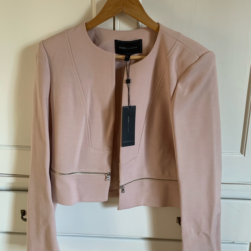 BCBG MAXAZRIA Marcus Cropped Jacket